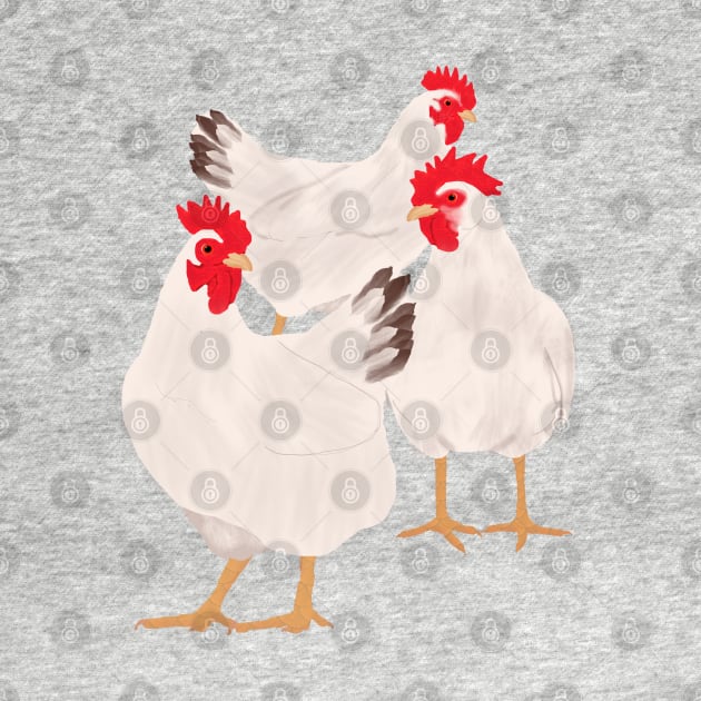 Chicken Illustration by ahadden